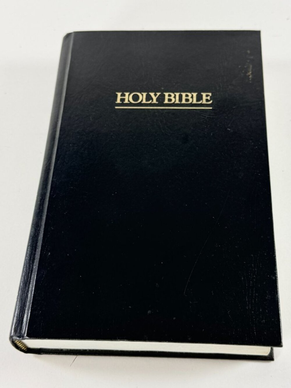 Holy Bible 1989 Book Hardcover Black New Reserved Standard Version Zondervan
